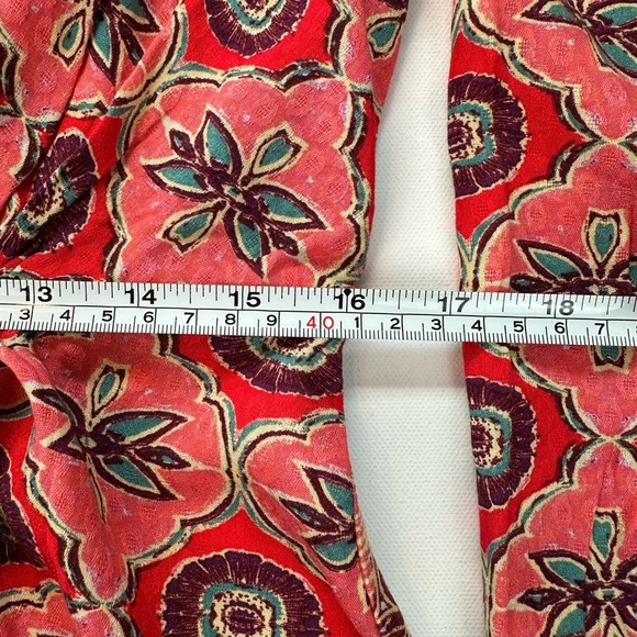 Free People Pink Floral Blouse - Picture 8 of 11